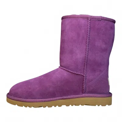 Ugg Kid's Classic Short Boots In Sugarplum In Purple