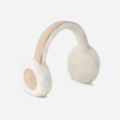Ugg Sheepskin Embroidery Earmuff For Women In Transparent