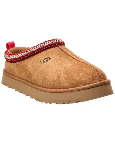Ugg Kids' Tazz Suede Slipper In Brown
