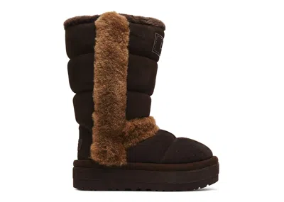 Ugg Wmns Classic Chillapeak Tall Boot 'burnt Cedar' In Brown