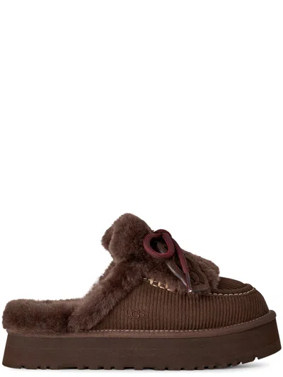 Ugg Women's Cozy Platform Slipper Mule In Brown