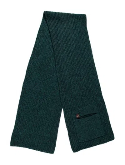 Pre-owned Ugg Wool Scarf In Green