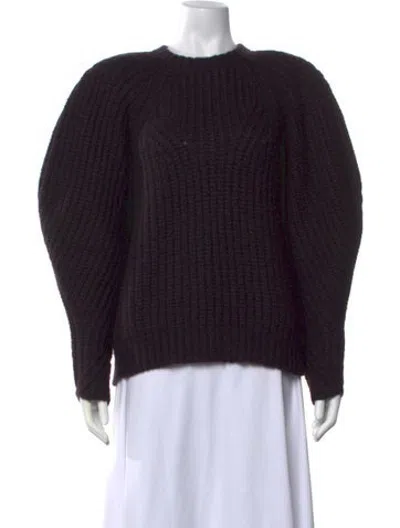 Pre-owned Ulla Johnson Crew Neck Sweater In Purple