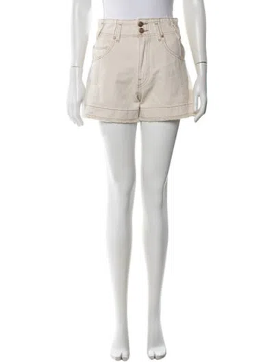Pre-owned Ulla Johnson Mini Shorts W/ Tags In Grey