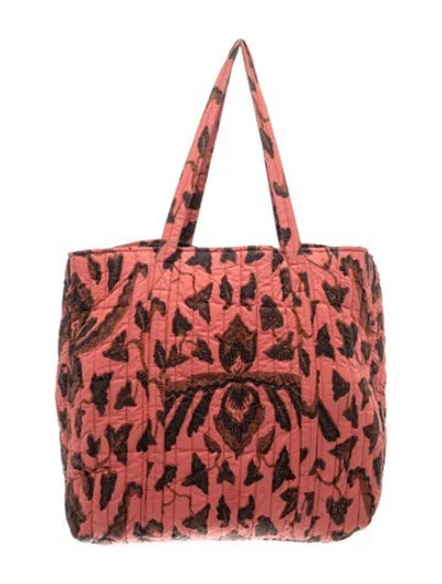 Pre-owned Ulla Johnson Tote In Red
