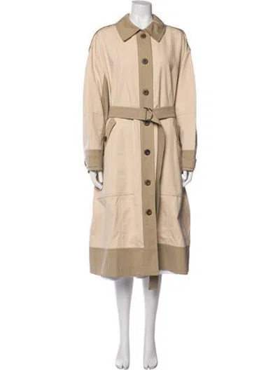 Pre-owned Ulla Johnson Trench Coat In Neutrals