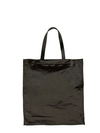 Uma Wang Small Shopping Bag Canvas In Brown