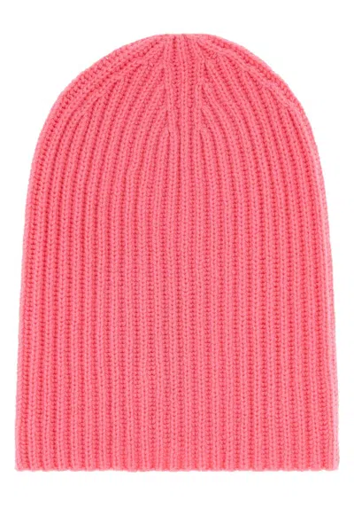 Umit Benan Pink Cashmere Paradiso Beanie Hat