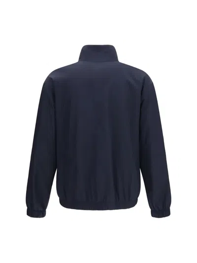 Umit Benan Reversible Silk Jacket In Navy