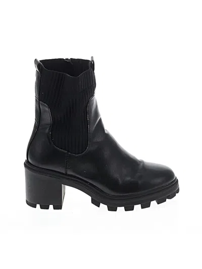 Pre-owned Unbranded Ankle Boots In Black
