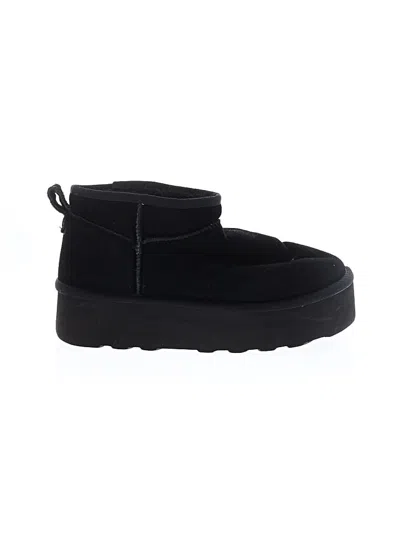 Pre-owned Unbranded Ankle Boots In Black
