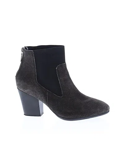 Pre-owned Unbranded Ankle Boots In Black