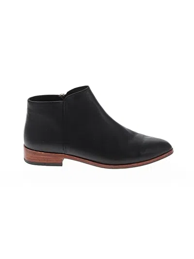 Pre-owned Unbranded Ankle Boots In Black
