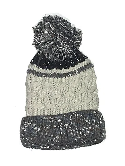 Pre-owned Unbranded Beanie Hat In Gray