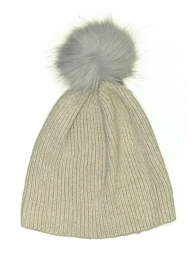 Pre-owned Unbranded Beanie Hat In Gray