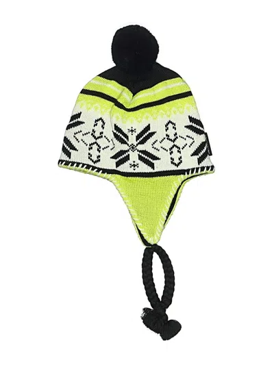 Pre-owned Unbranded Beanie Hat In Green