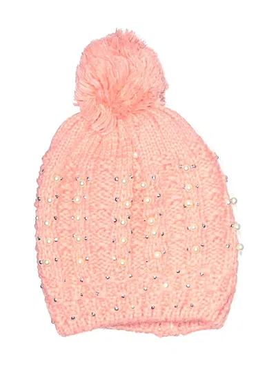 Pre-owned Unbranded Beanie Hat In Pink