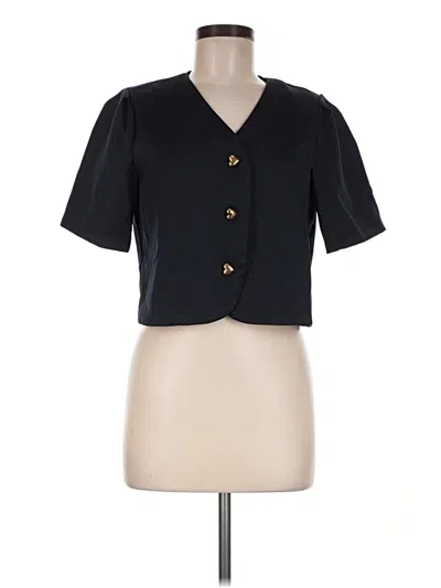 Pre-owned Unbranded Blazer Jacket In Black