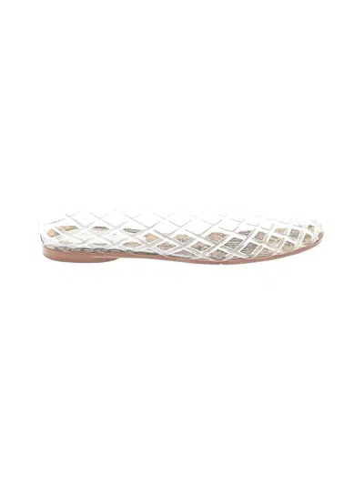Pre-owned Unbranded Flats In White