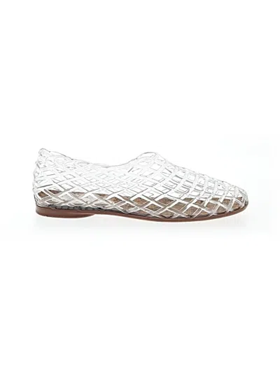 Pre-owned Unbranded Flats In White