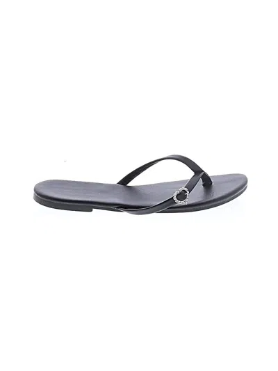 Pre-owned Unbranded Flip Flops In Black