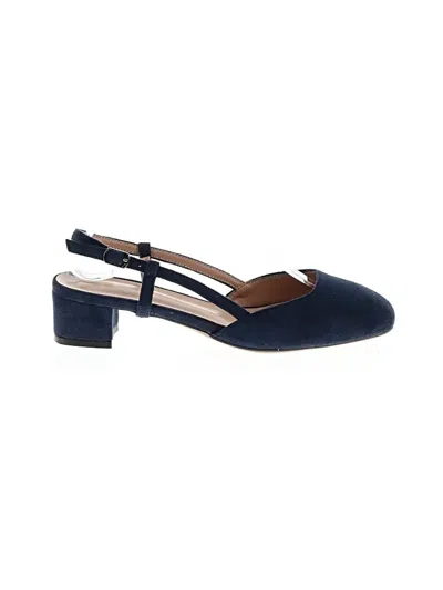 Pre-owned Unbranded Heels In Blue