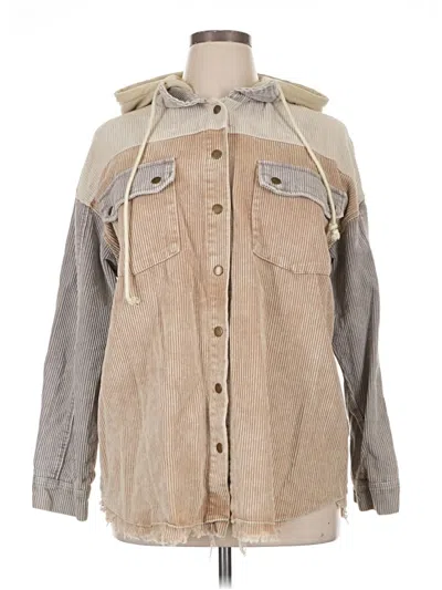 Pre-owned Unbranded Jacket In Tan