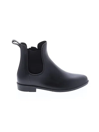 Pre-owned Unbranded Rain Boots In Black