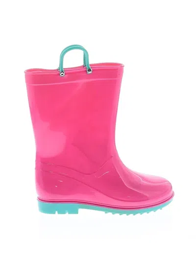 Pre-owned Unbranded Kids' Rain Boots In Pink