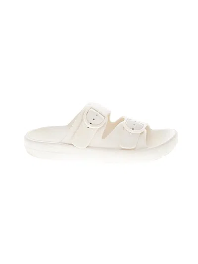 Pre-owned Unbranded Sandals In Ivory