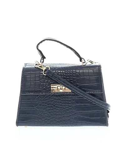 Pre-owned Unbranded Satchel In Blue
