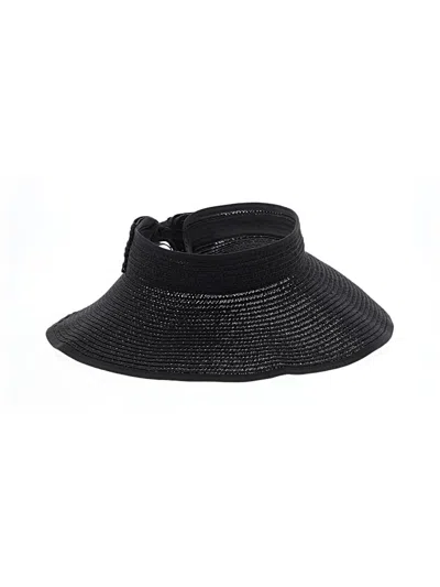 Pre-owned Unbranded Sun Hat In Black
