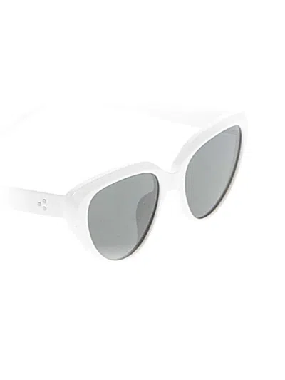 Pre-owned Unbranded Sunglasses In White