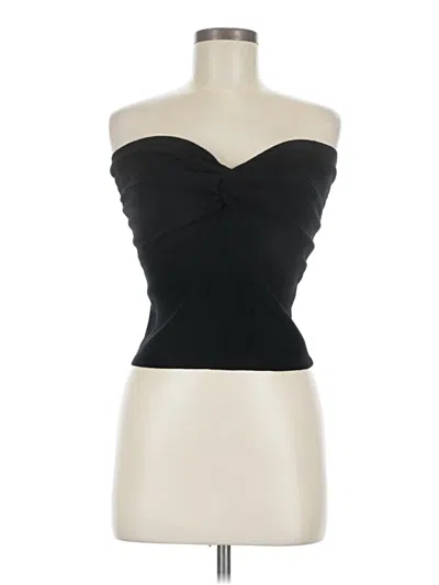 Unbranded Tube Top Black Strapless Neckline Tops
