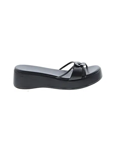 Pre-owned Unbranded Wedges In Black