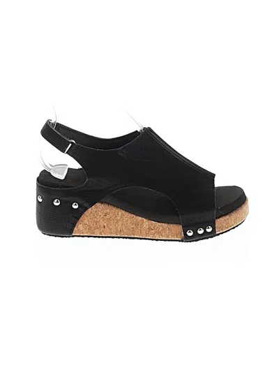 Pre-owned Unbranded Wedges In Black