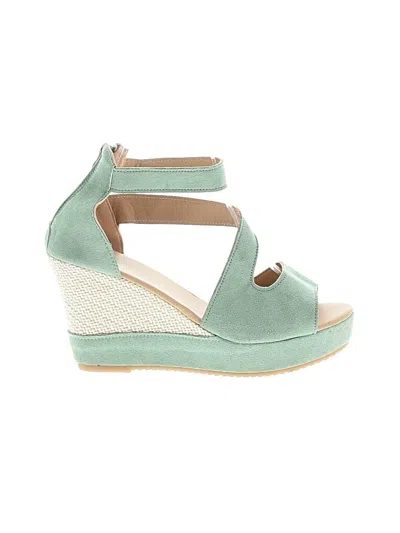 Pre-owned Unbranded Wedges In Green