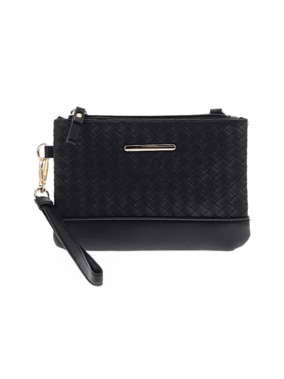 Pre-owned Unbranded Wristlet In Black