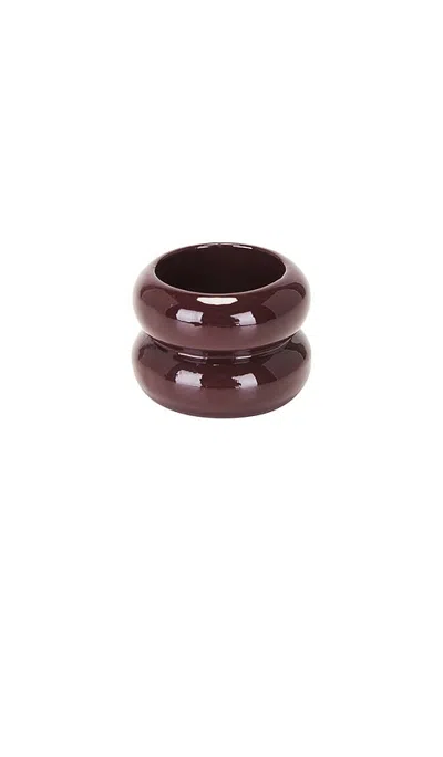 Uncommon Matters Breve Ring In Chocolate