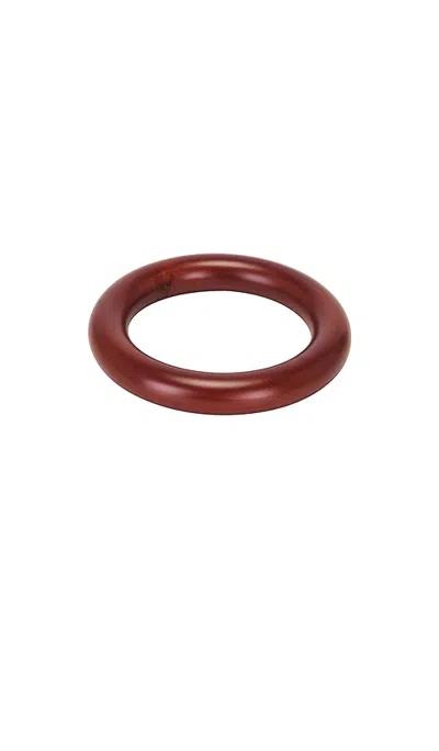 Uncommon Matters Stratus Bangle In Undone Wood