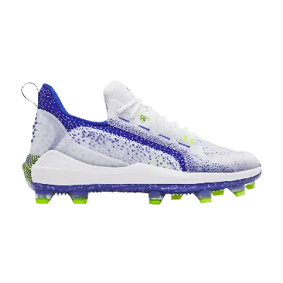 Pre-owned Under Armour Harper 6 Elite Tpu 'white Team Royal'
