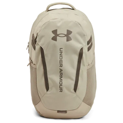 Under Armour Hustle 6.0 Backpack In Khaki Base/khaki Base/taupe Dusk