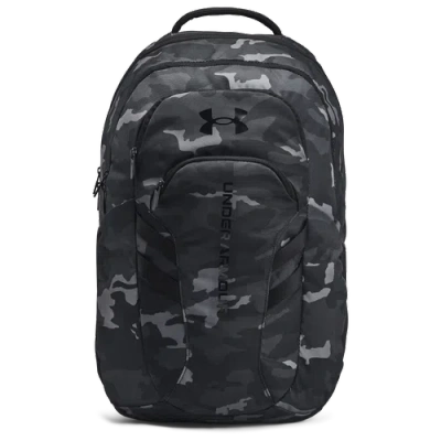 Under Armour Hustle 6.0 Pro Backpack In Black/black/black