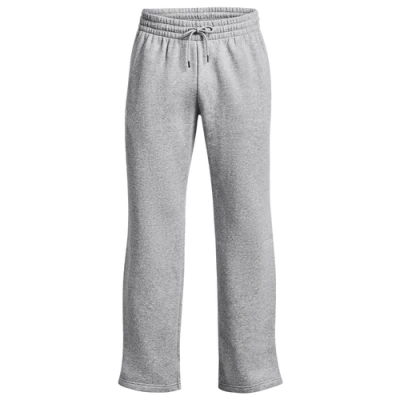 Under Armour Mens  Essential Fleece Pants In Mod Grey/white