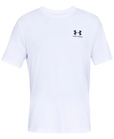 Under Armour Mens  Heatgear Armour Compression Short Sleeve Football T-shirt In White/black