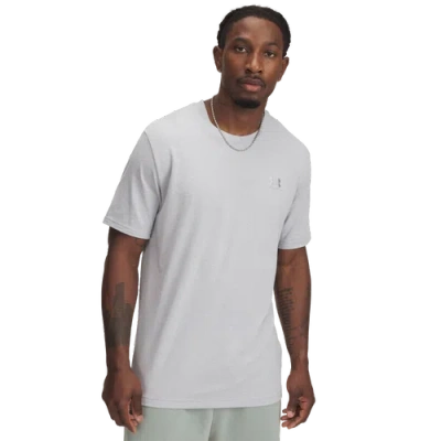 Under Armour Mens  Icon Tee In Mod Gray/mod Gray