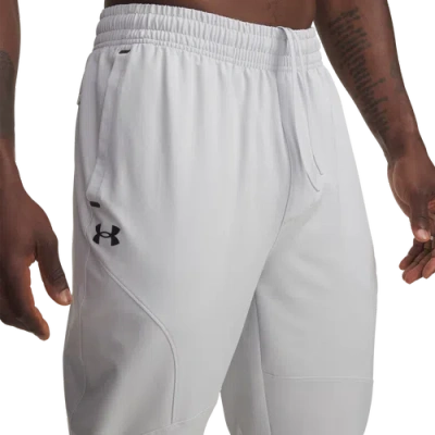 Under Armour Mens  Unstoppable Tapered Pants In Black/halo Gray