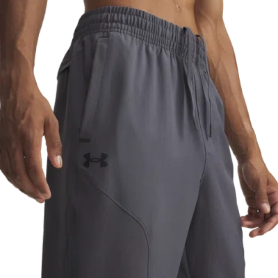 Under Armour Mens  Unstoppable Tapered Pants In Castlerock/black