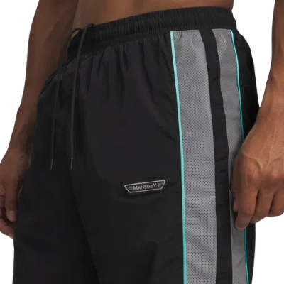 Under Armour Mens  X Mansory Icon Track Pant In Black/tropical Tide/white