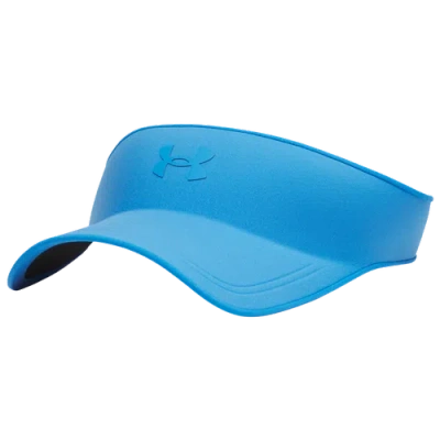 Under Armour Stealthform Visor In Solar Orange/blue Atlantis/blue Atlantis